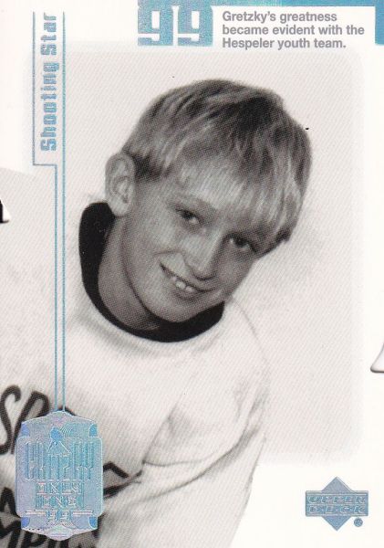 insert karta WAYNE GRETZKY 99-00 UD Wayne Gretzky Living Legend Only One 1/1